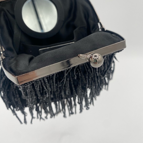 Valerie Stevens Black Beaded Clutch - Picture 7 of 10